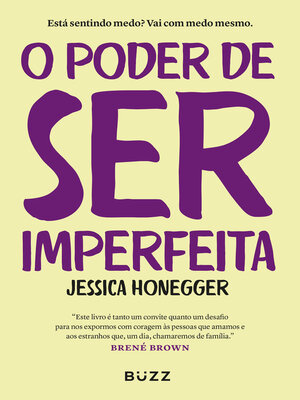 cover image of O poder de ser imperfeita